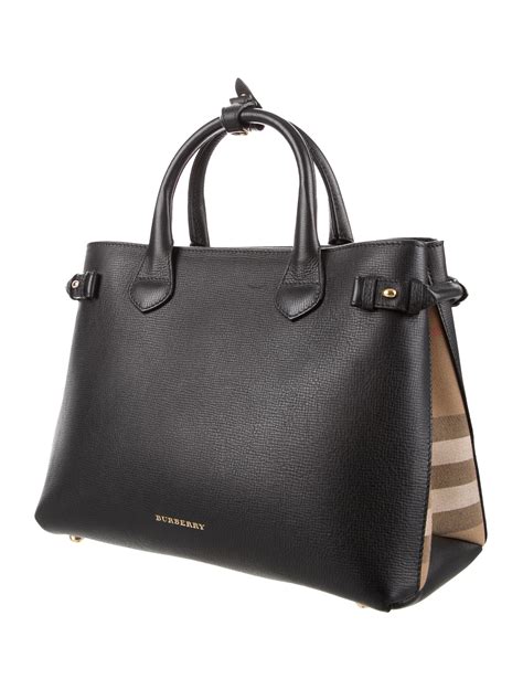 burberry house check large banner tote|burberry house check banner.